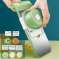 5 in 1 Vegetable Cutter | Multi Stainless Steel Veg Slicer