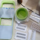 5 in 1 Vegetable Cutter | Multi Stainless Steel Veg Slicer